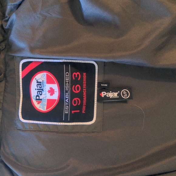 Olive Green Pajar Parka with fur lined hood - Picture 2 of 11